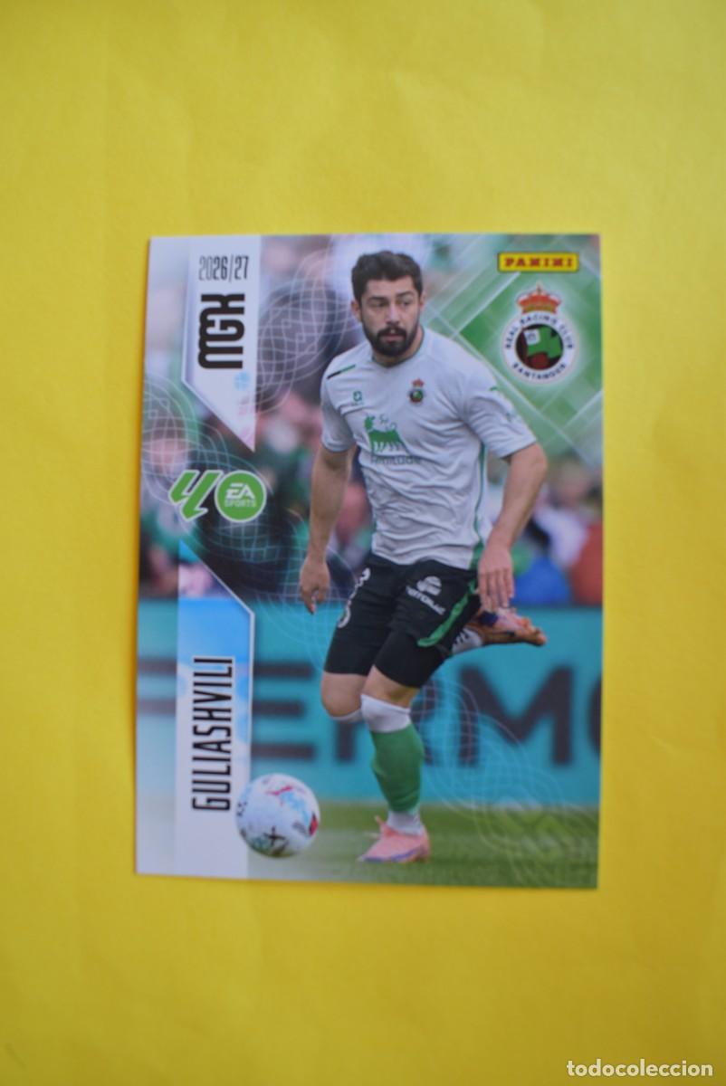 Football Stickers: Cromo La Liga. Megacracks. 2026 2027. 26 27. Guliashvili. Racing de Santander. N. &ordm; 286. Panini