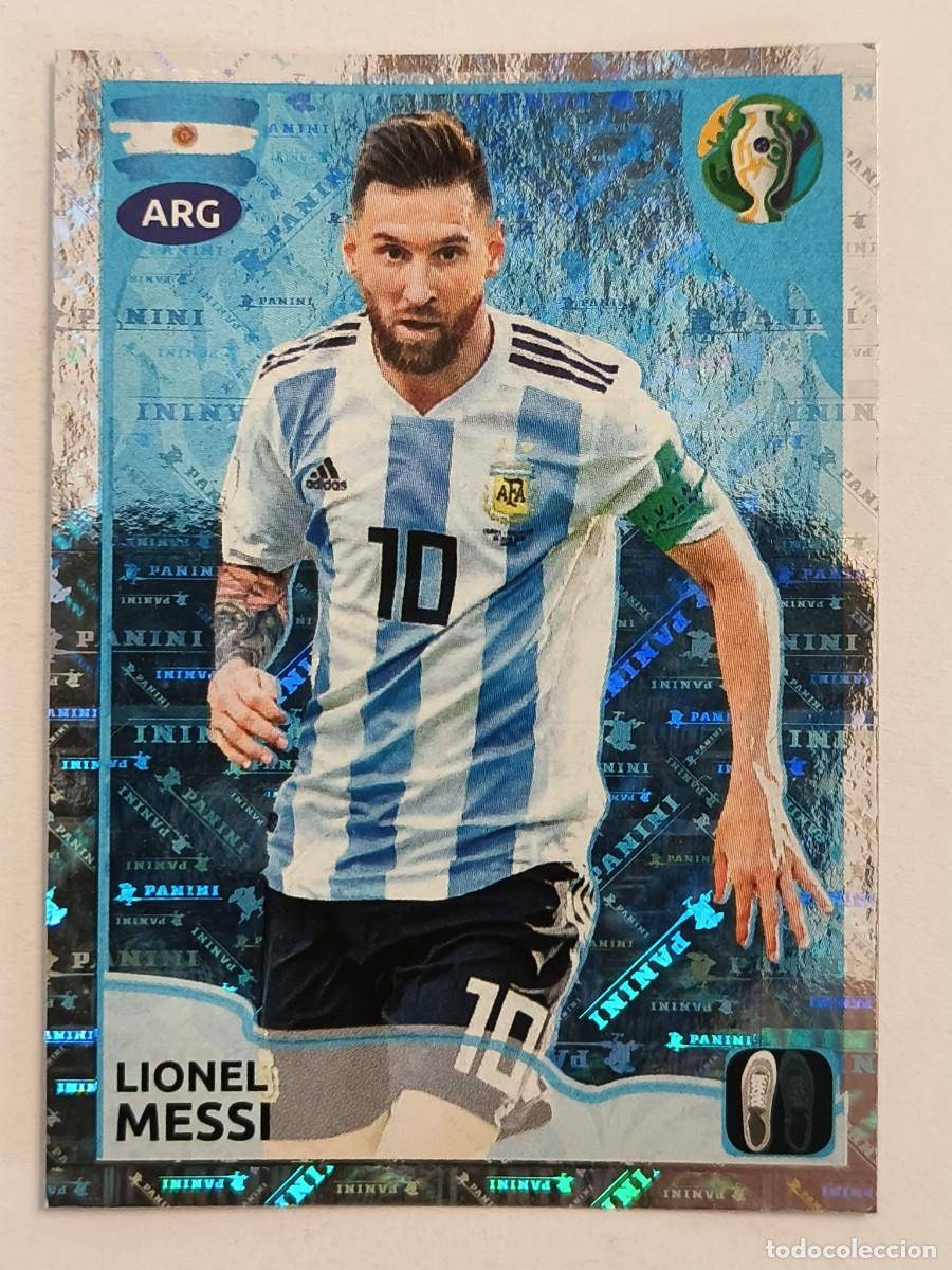 Cromos de f&uacute;tbol: #222 MESSI (ARGENTINA) COPA AMERICA BRASIL 2019 PANINI