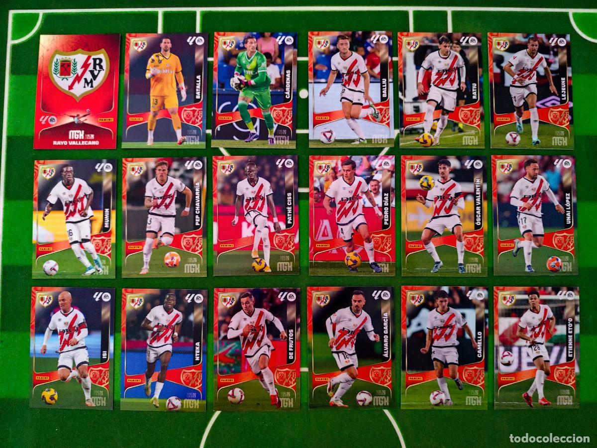 Cromos de f&uacute;tbol: Equipo Rayo Vallecano Megacracks 2025/26 MGK 25/26