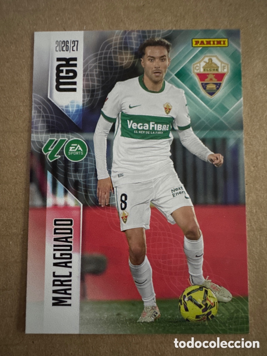 Cromos de f&uacute;tbol: # 156 Marc Aguado Elche Megacracks 26 27 2026 2027