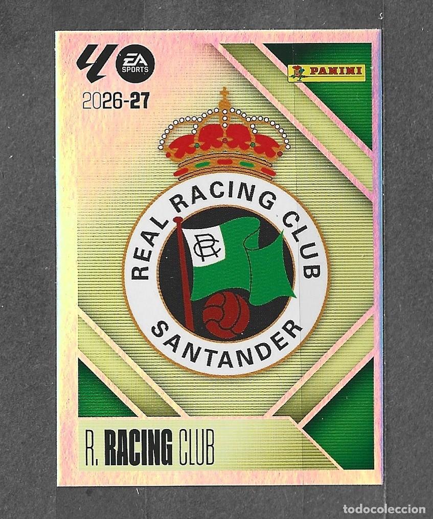 Cromos de f&uacute;tbol: Liga este 26/27 - Escudo - N&ordm; 1 - R. Racing Club