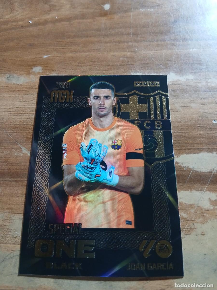 Cromos de f&uacute;tbol: CARD MEGACRACKS TEMPORADA 26/27: SPECIAL ONE BLACK JOAN GARC&Iacute;A