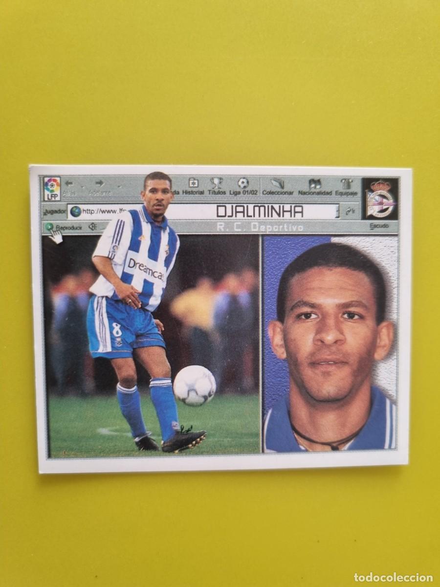 Cromos de f&uacute;tbol: LIGA ESTE 01 02 2001 2002 NUNCA PEGADO SIN PEGAR DJALMINHA REAL DEPORTIVO AR926