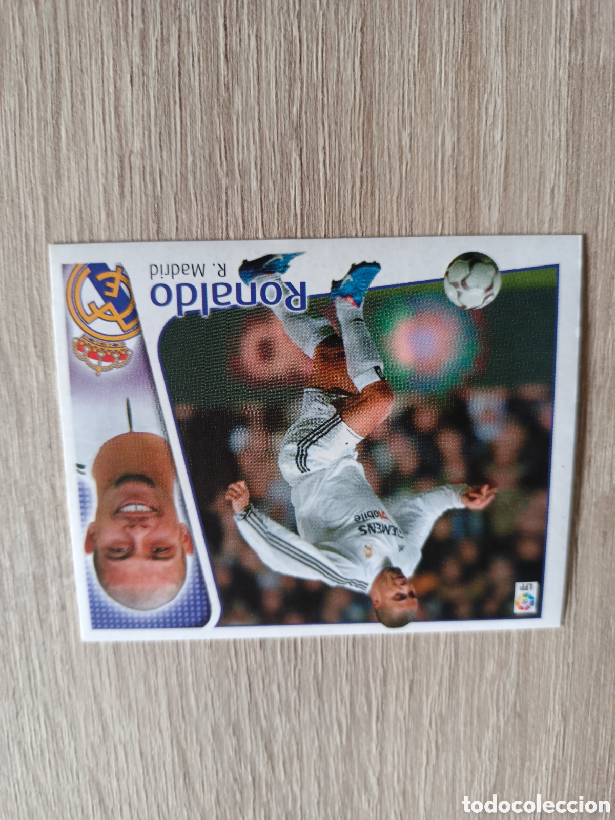 Cromos de f&uacute;tbol: RONALDO REAL MADRID. ESTE 2004-2005. EXCELENTE ESTADO. NUEVO SIN PEGAR
