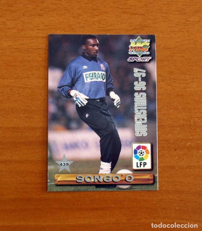 Cromos de f&uacute;tbol: Deportivo Coru&ntilde;a -N&ordm; 439 Songo'o- Mauro Silva Superstars -Mundicromo Las Fichas Liga 1996-1997-96-97