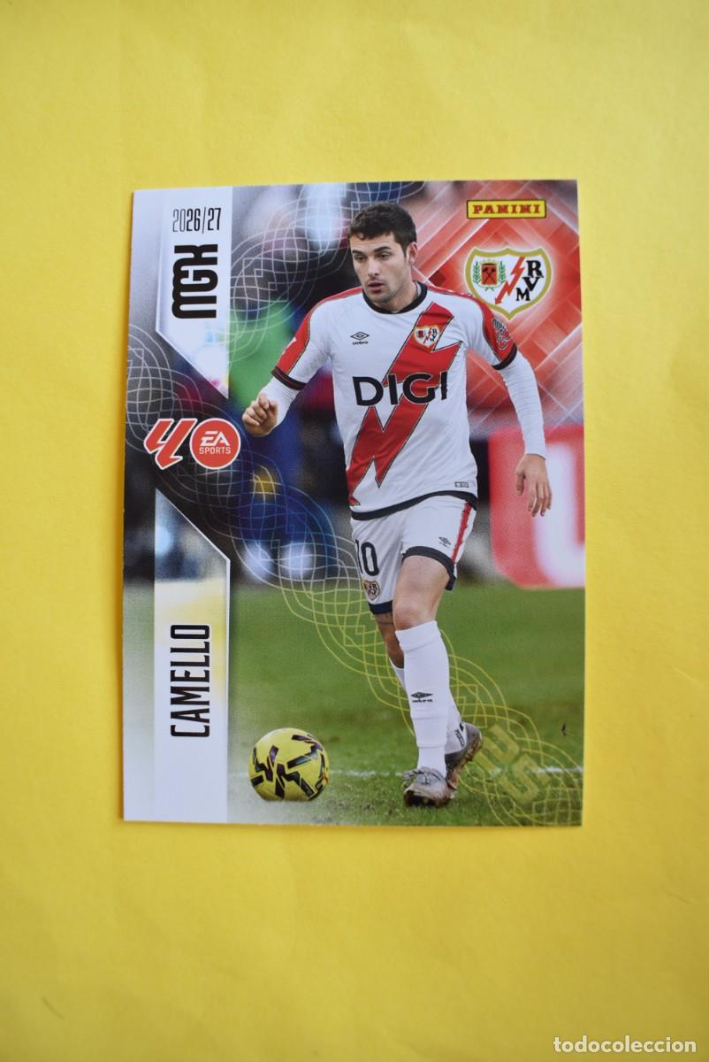 Cartes &agrave; collectionner de Football: Cromo La Liga. Megacracks. 2026 2027. 26 27. Camello. Rayo Vallecano. N. &ordm; 305. Panini