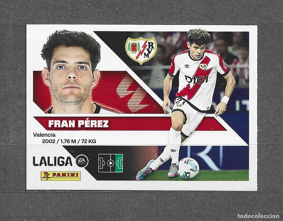 Cromos de Futebol: Liga este 26/27 - Fran P&eacute;rez - N&ordm; 17 - Rayo Vallecano
