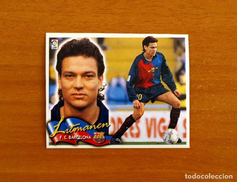 Cromos de Futebol: F&uacute;tbol Club Barcelona - Litmanen - Ediciones Este Liga 2000-2001, 00-01 - Nunca Pegado