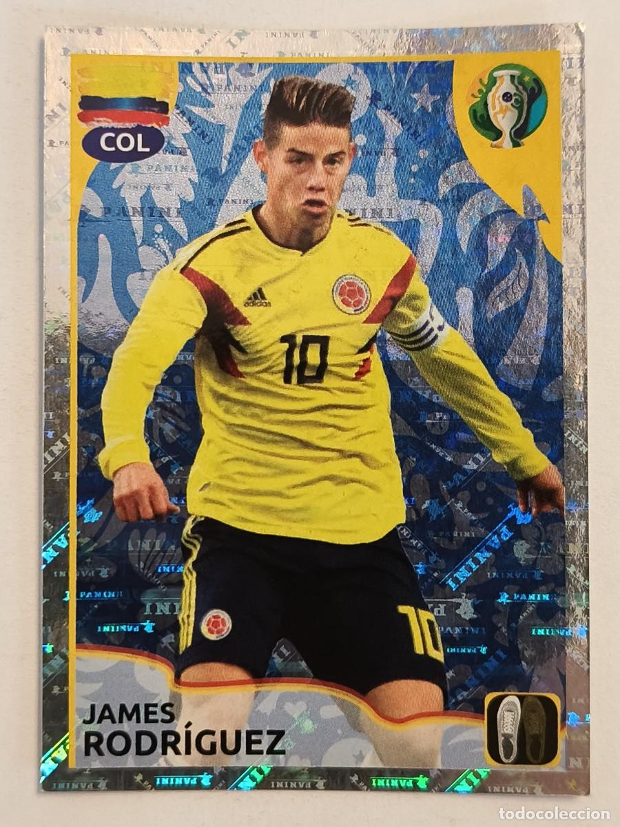 Cromos de Futebol: #229 JAMES RODRIGUEZ (COLOMBIA) COPA AMERICA BRASIL 2019 PANINI