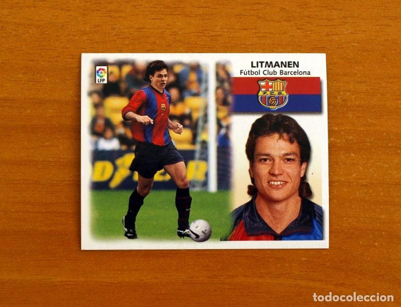 Cromos de Futebol: F&uacute;tbol Club Barcelona - Litmanen Rookie - Ediciones Este Liga 1999-2000, 99-00 - Nunca Pegado