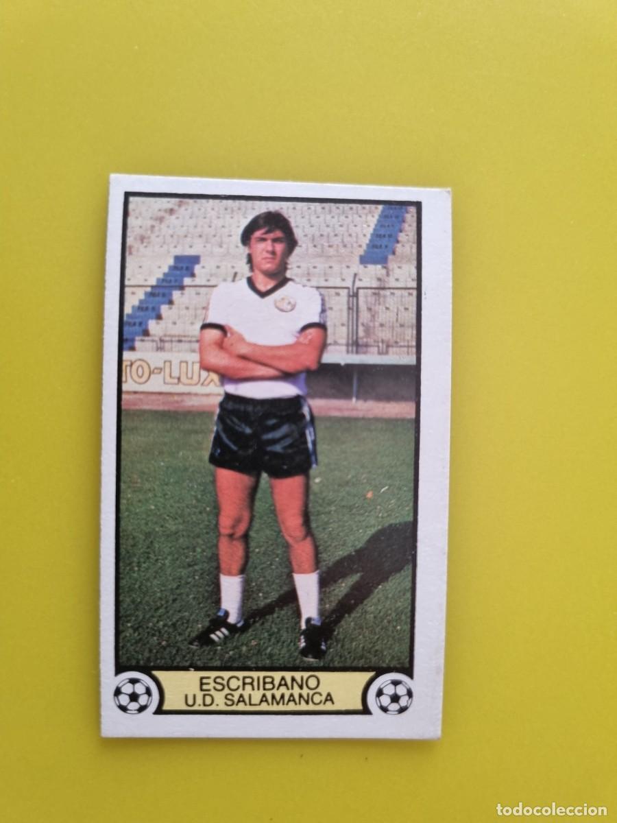 Cromos de f&uacute;tbol: LIGA ESTE 79 80 1979 1980 NUNCA PEGADO SIN PEGAR ESCRIBANO UD SALAMANCA FICHAJES N&ordm;17 AR926