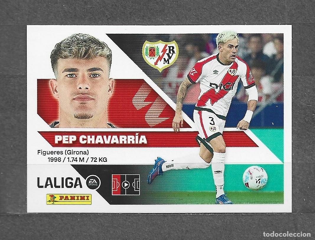 Cromos de f&uacute;tbol: Liga este 26/27 - Pep Chavarr&iacute;a - N&ordm; 10 - Rayo Vallecano