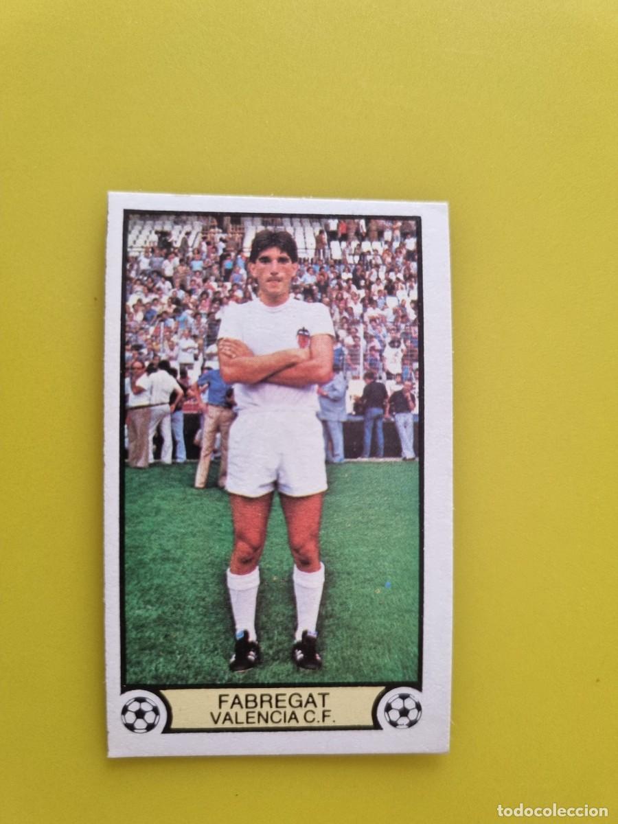 Cromos de f&uacute;tbol: LIGA ESTE 79 80 1979 1980 NUNCA PEGADO SIN PEGAR FABREGAT VALENCIA FICHAJES N&ordm;23 AR926