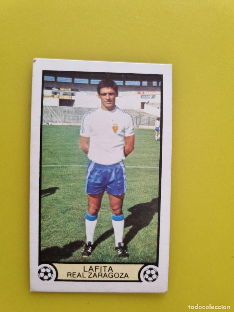 Cromos de f&uacute;tbol: LIGA ESTE 79 80 1979 1980 NUNCA PEGADO SIN PEGAR LAFITA REAL ZARAGOZA AR926