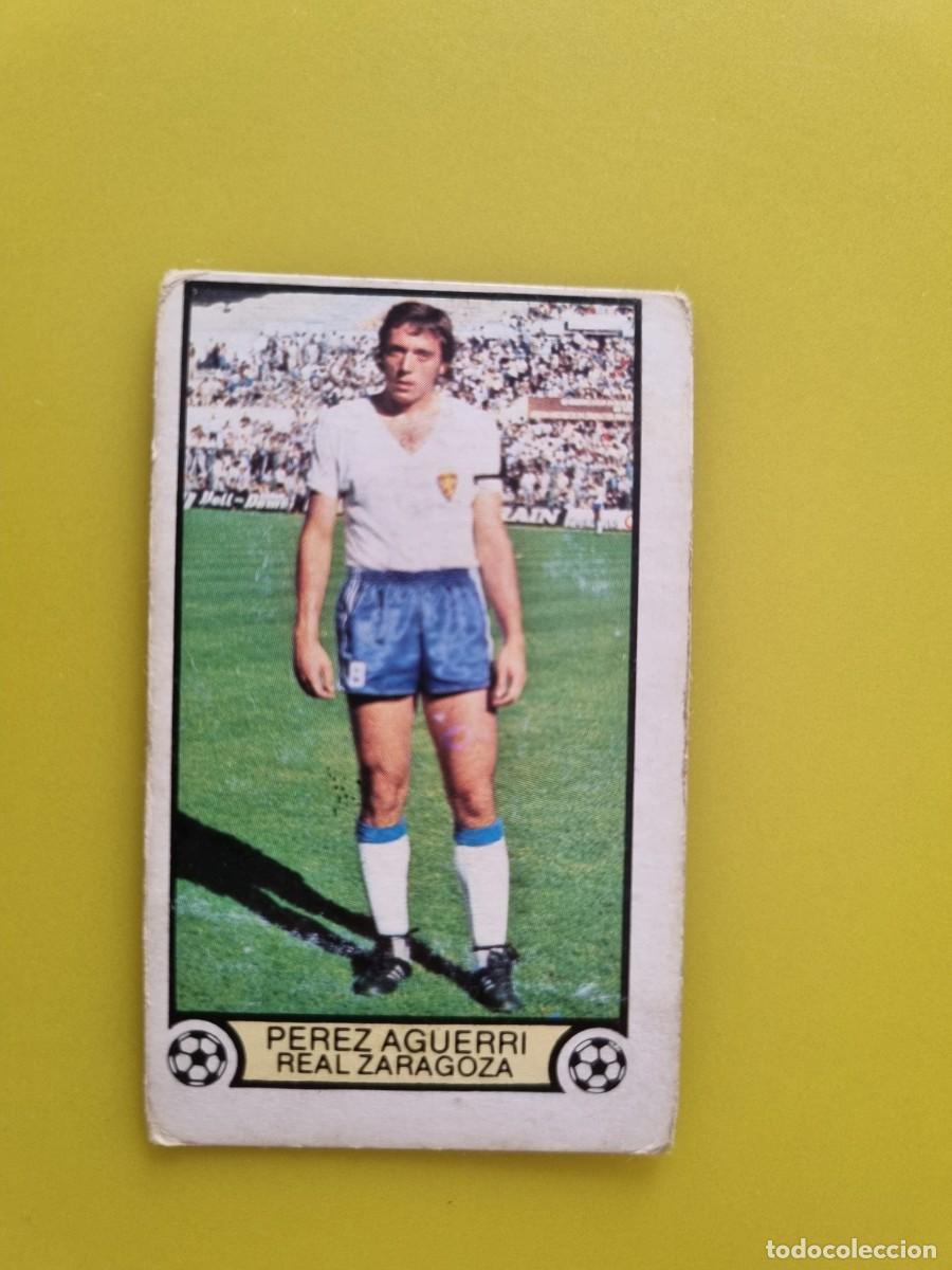 Cromos de f&uacute;tbol: LIGA ESTE 79 80 1979 1980 NUNCA PEGADO SIN PEGAR PEREZ AGUERRI REAL ZARAGOZA AR926