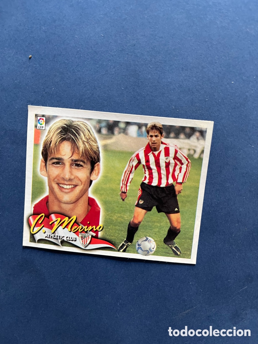 Football Stickers: C. Merino Ath. Bilbao ( Fichaje 23 ) Este 2000-01 ( recuperado)