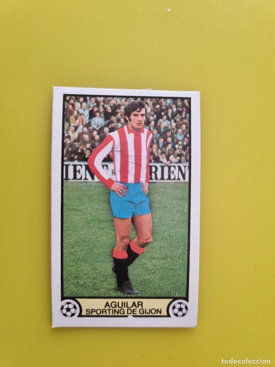 Cromos de f&uacute;tbol: LIGA ESTE 79 80 1979 1980 NUNCA PEGADO SIN PEGAR AGUILAR SPORTING DE GIJON FICHAJE N&ordm;28 AR926