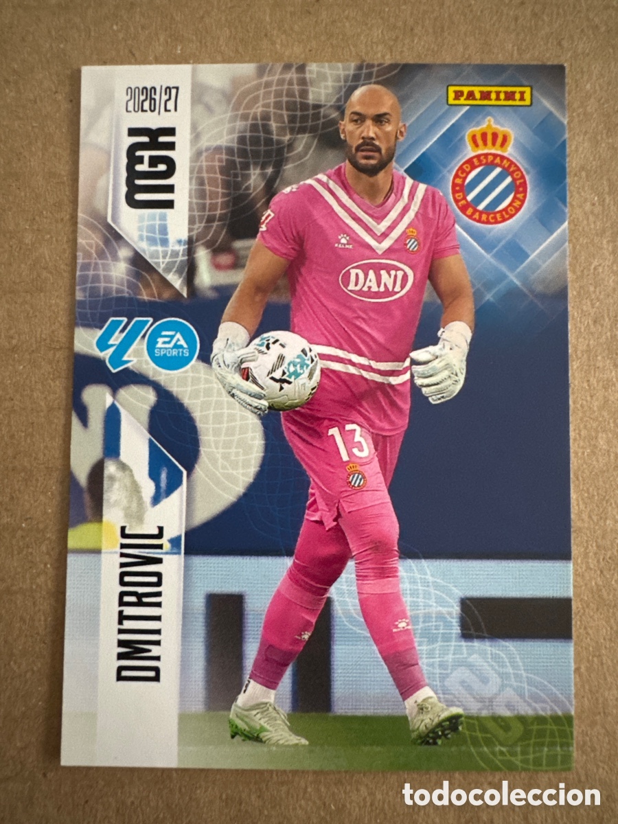Cromos de f&uacute;tbol: # 164 Dmitrovic Espanyol Megacracks 26 27 2026 2027