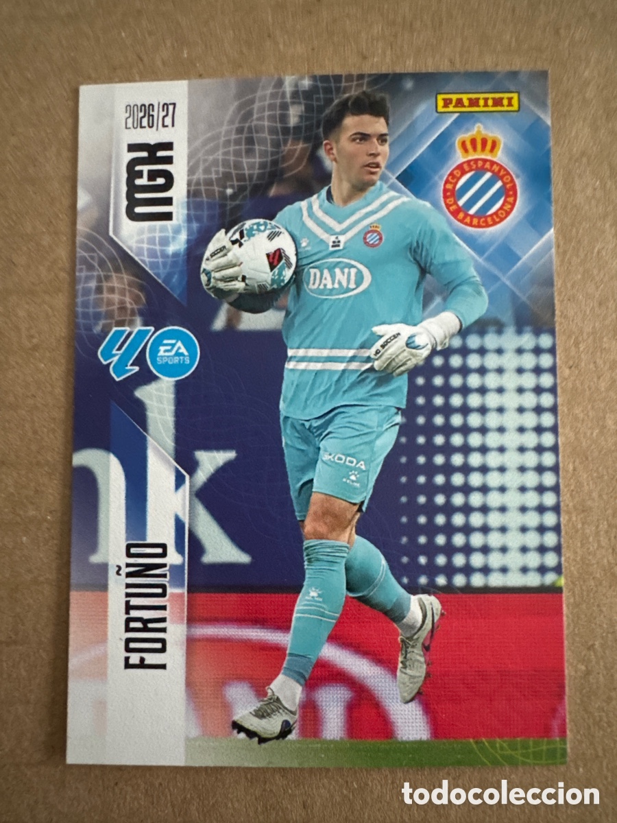 Cromos de f&uacute;tbol: # 165 Fortu&ntilde;o Espanyol Megacracks 26 27 2026 2027
