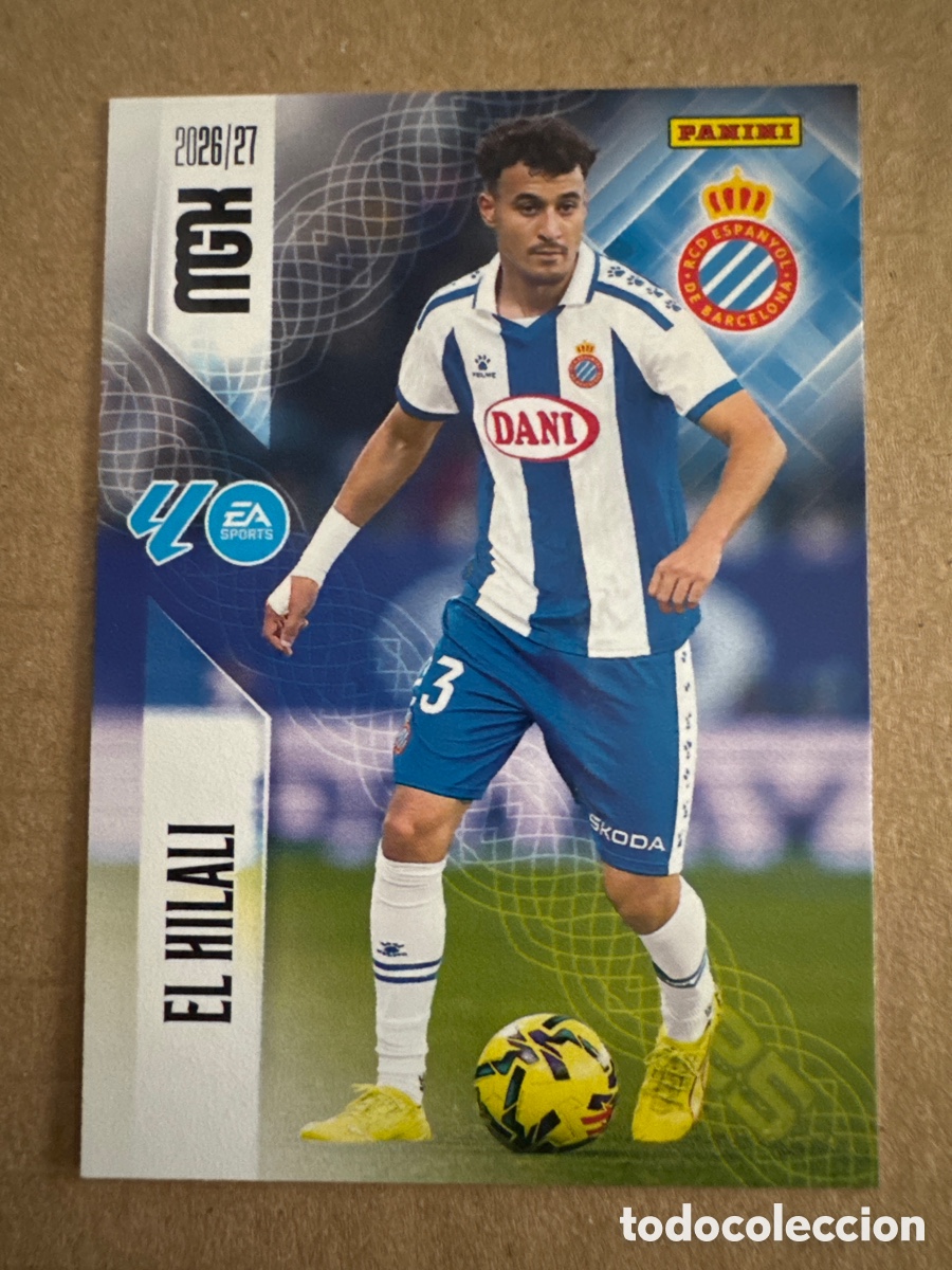 Cromos de f&uacute;tbol: # 166 El Hilali Espanyol Megacracks 26 27 2026 2027