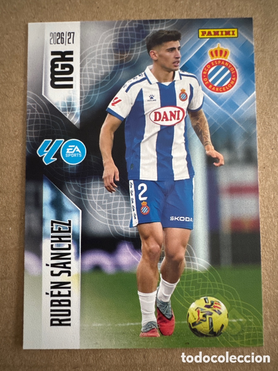 Cromos de f&uacute;tbol: #v 167 Rub&eacute;n S&aacute;nchez Espanyol Megacracks 26 27 2026 2027