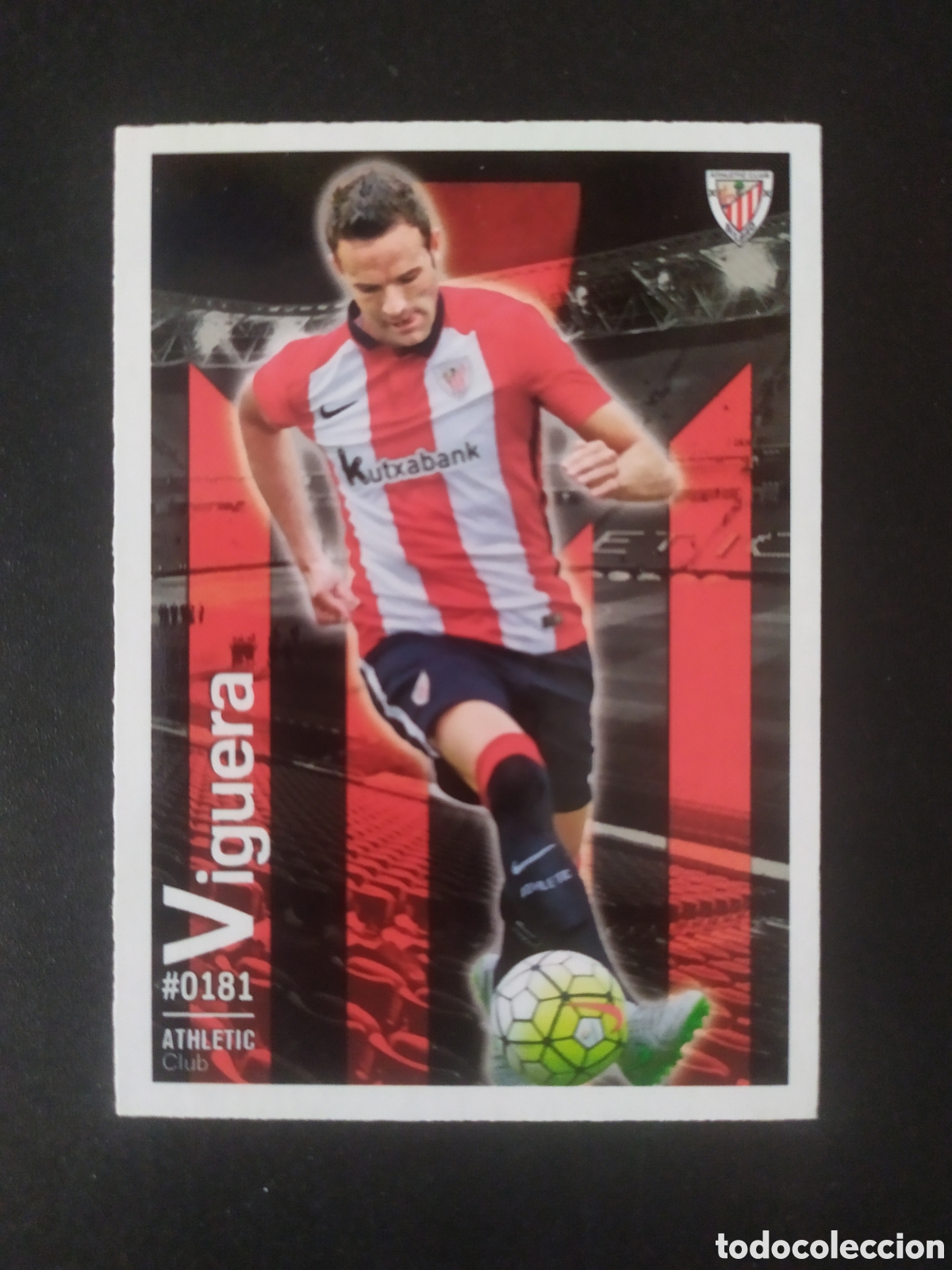 Football Stickers: Mundicromo fichas Liga 2015 2016 15 16 Viguera n&deg; 181 Athletic Bilbao
