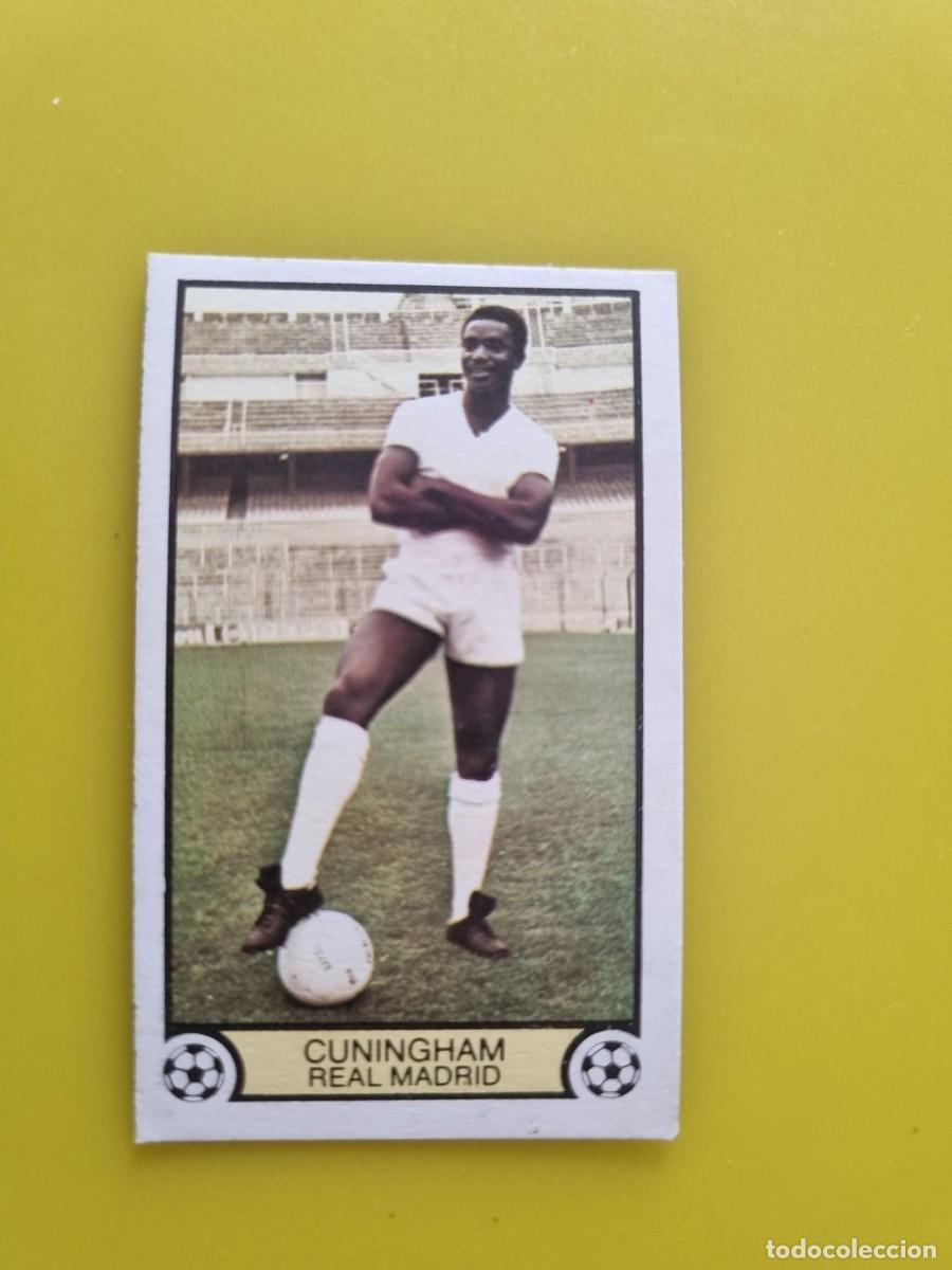 Cromos de f&uacute;tbol: LIGA ESTE 79 80 1979 1980 NUNCA PEGADO SIN PEGAR CUNINGHAM REAL MADRID FICHAJES N&ordm;5 AR926
