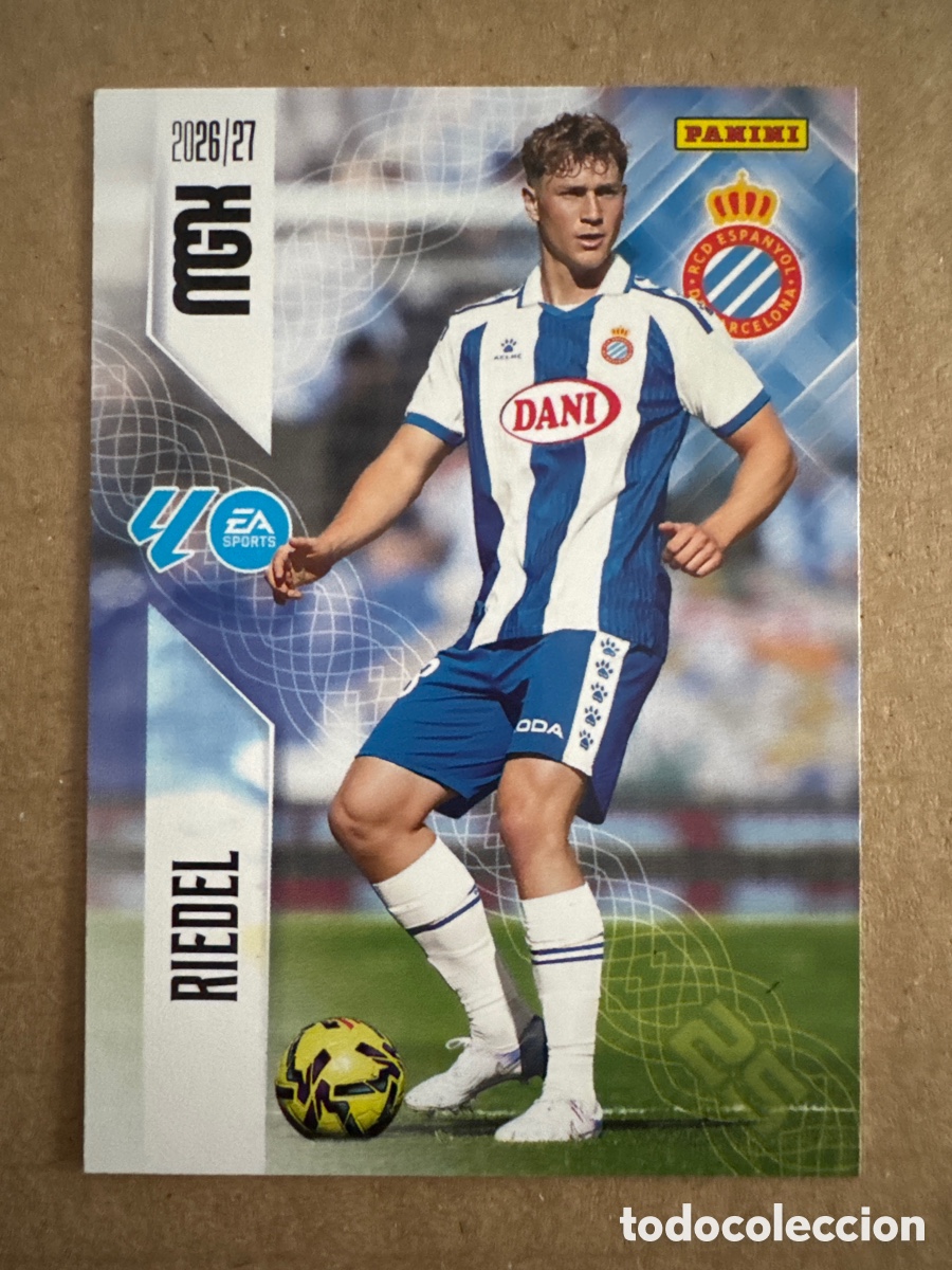 Cromos de f&uacute;tbol: # 168 Riedel Espanyol Megacracks 26 27 2026 2027