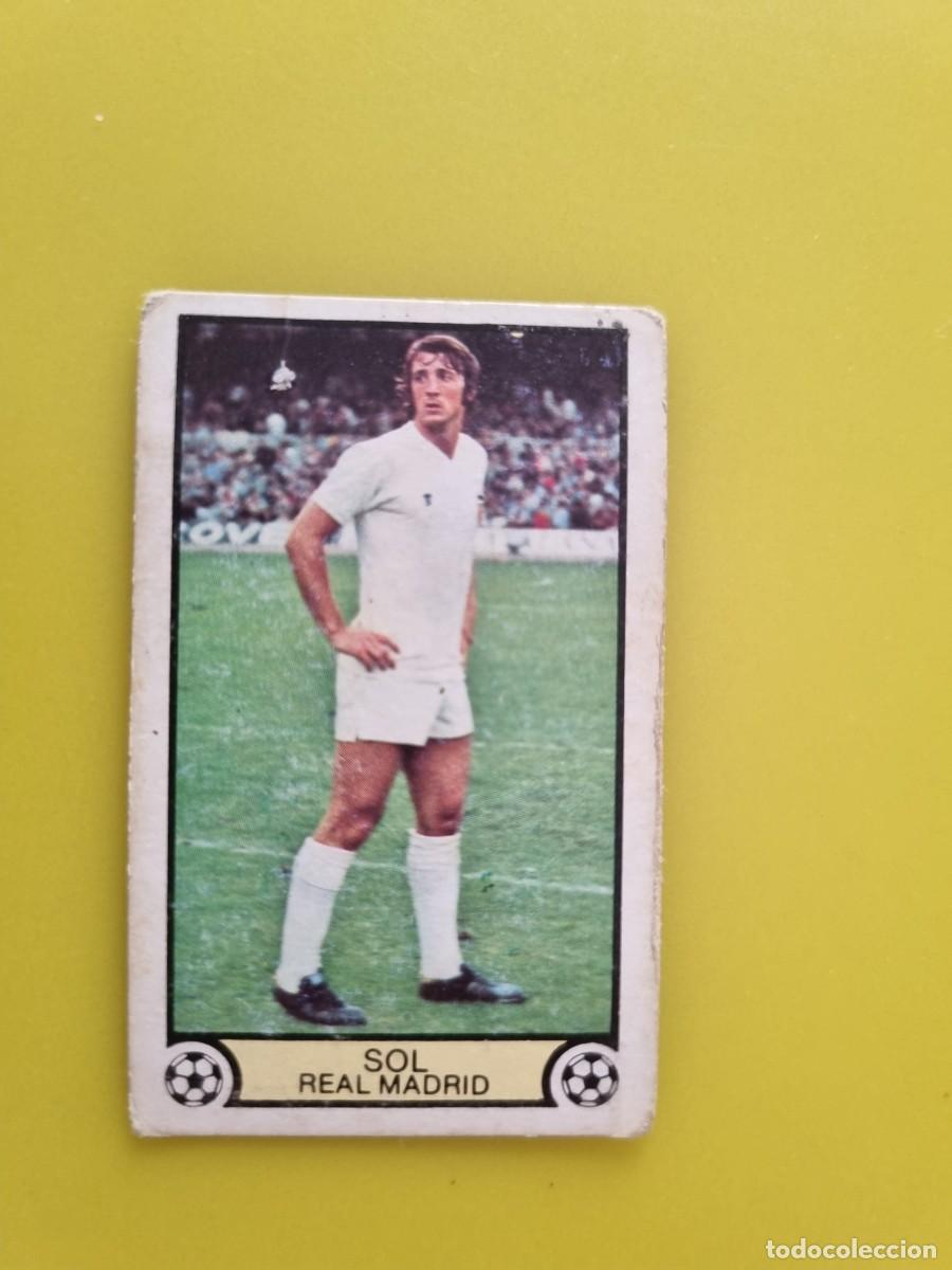 Cromos de f&uacute;tbol: LIGA ESTE 79 80 1979 1980 NUNCA PEGADO SIN PEGAR SOL REAL MADRID AR926