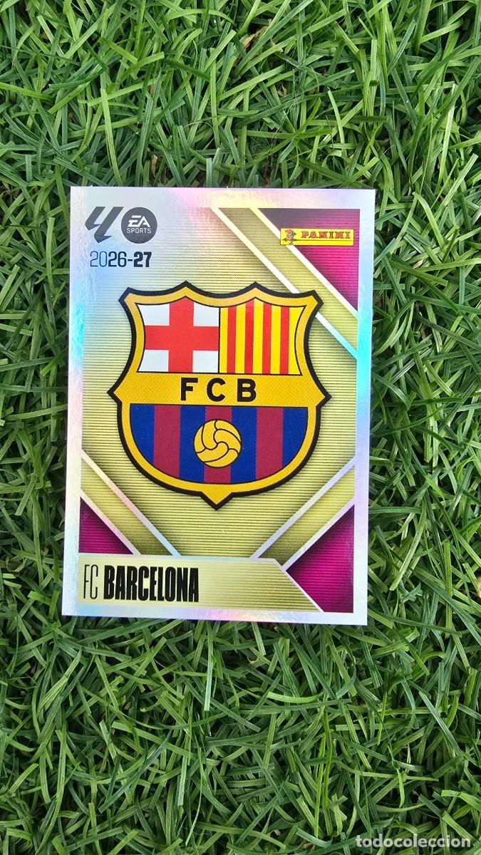 Cromos de f&uacute;tbol: ESCUDO 1 BARCELONA LIGA ESTE 2026 2027 26 27 PANINI
