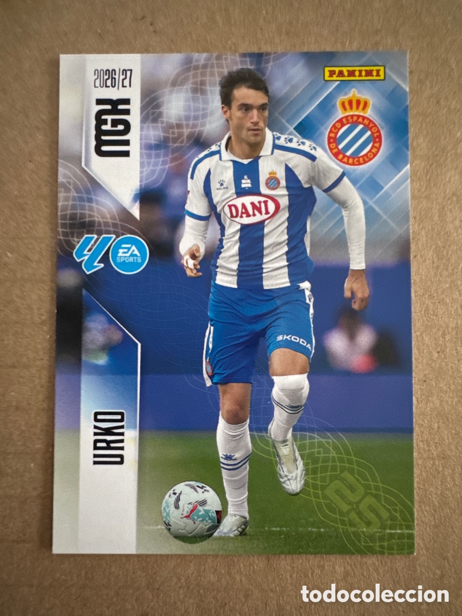Cromos de f&uacute;tbol: # 172 Urko Espanyol Megacracks 26 27 2026 2027