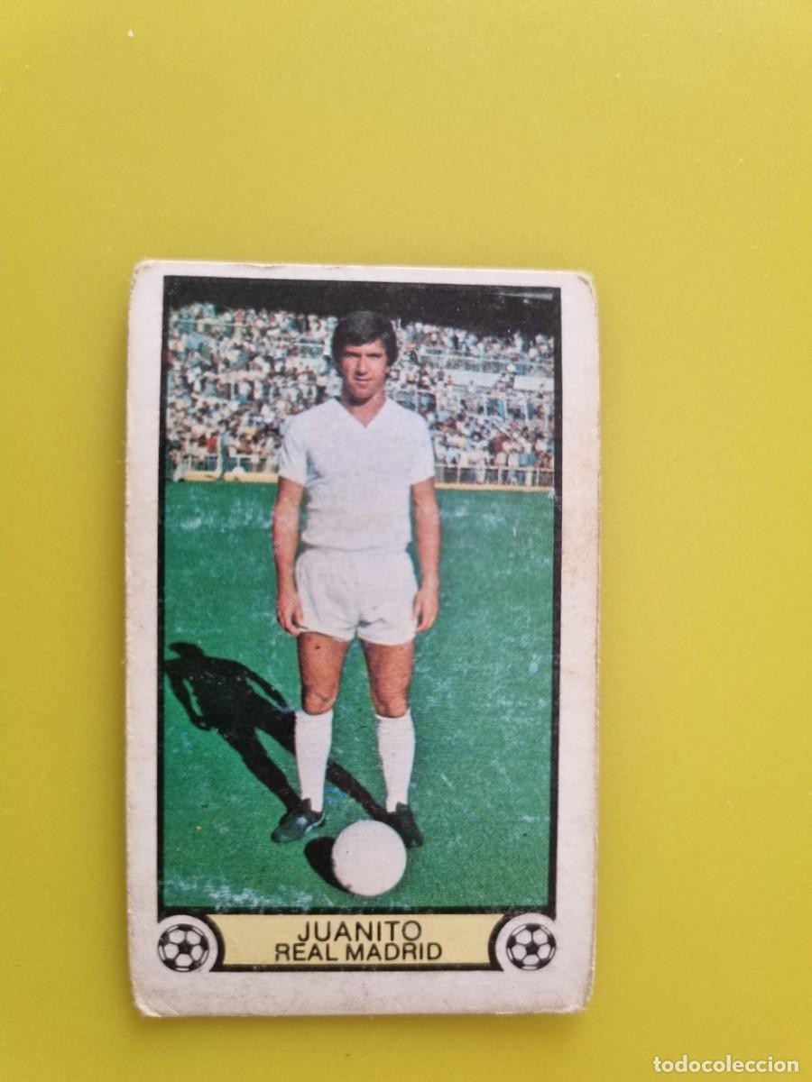 Cromos de f&uacute;tbol: LIGA ESTE 79 80 1979 1980 NUNCA PEGADO SIN PEGAR JUANITO REAL MADRID AR926