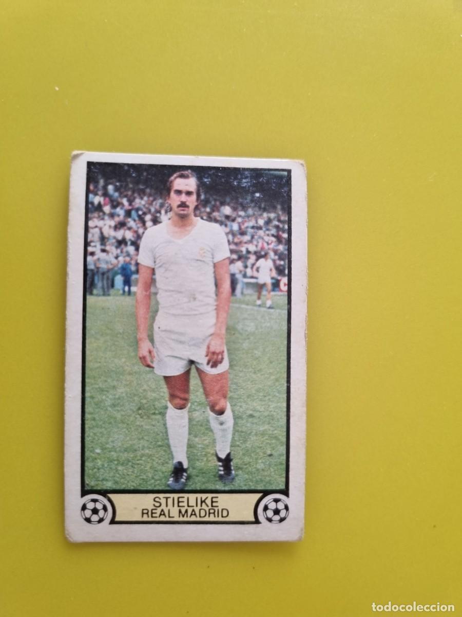 Cromos de f&uacute;tbol: LIGA ESTE 79 80 1979 1980 NUNCA PEGADO SIN PEGAR STIELIKE REAL MADRID AR926