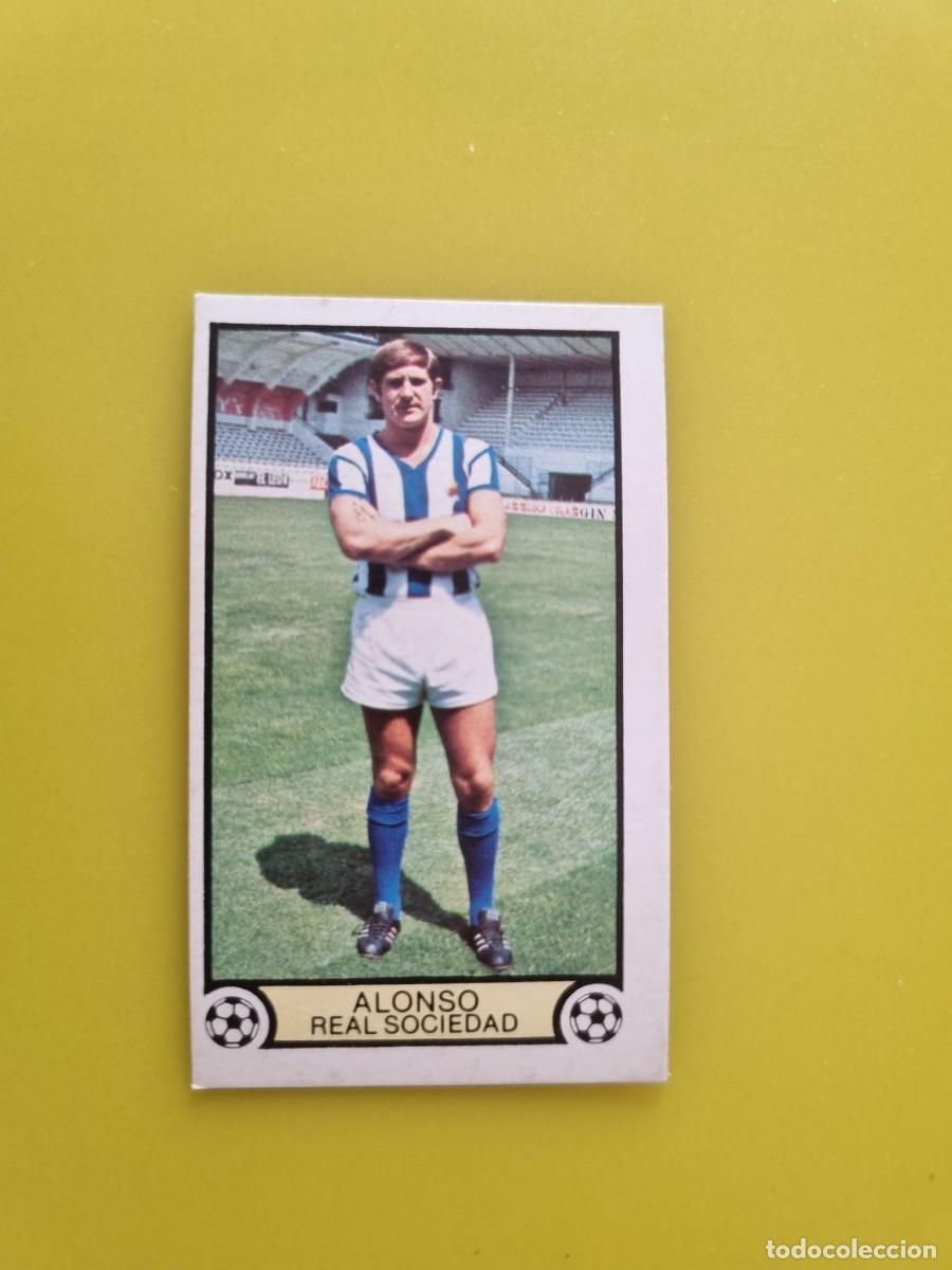 Cromos de f&uacute;tbol: LIGA ESTE 79 80 1979 1980 NUNCA PEGADO SIN PEGAR ALONSO REAL SOCIEDAD AR926