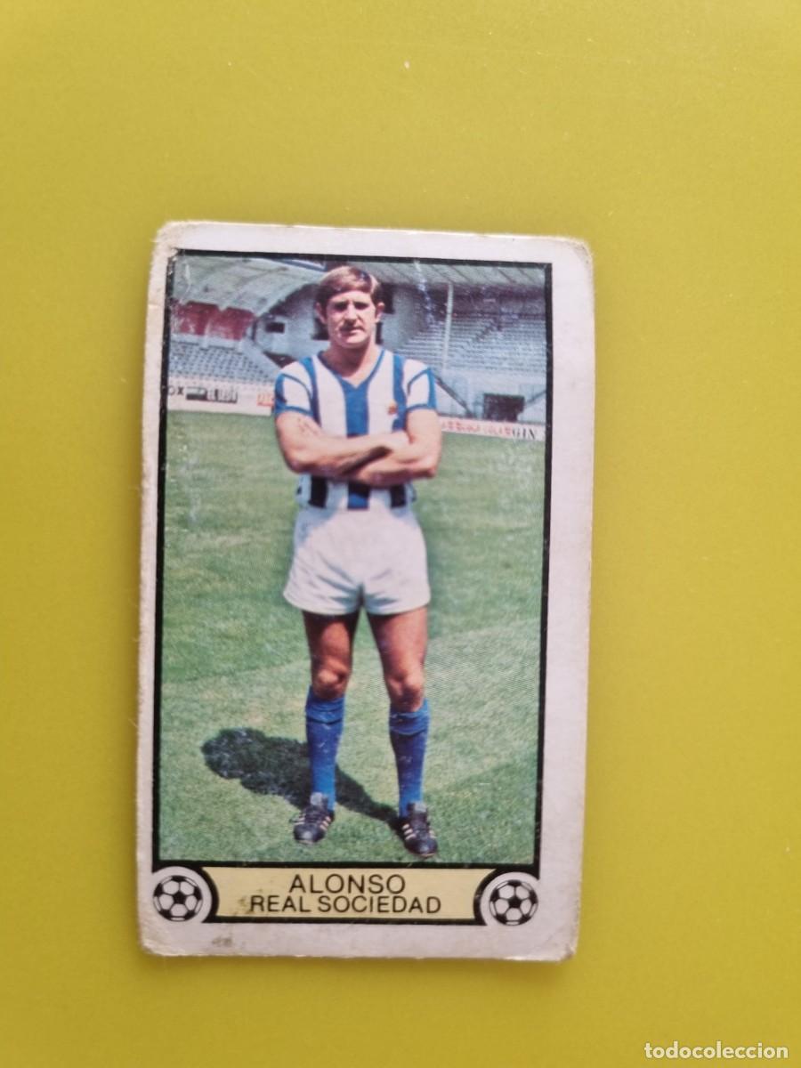 Cromos de f&uacute;tbol: LIGA ESTE 79 80 1979 1980 NUNCA PEGADO SIN PEGAR ALONSO REAL SOCIEDAD AR926