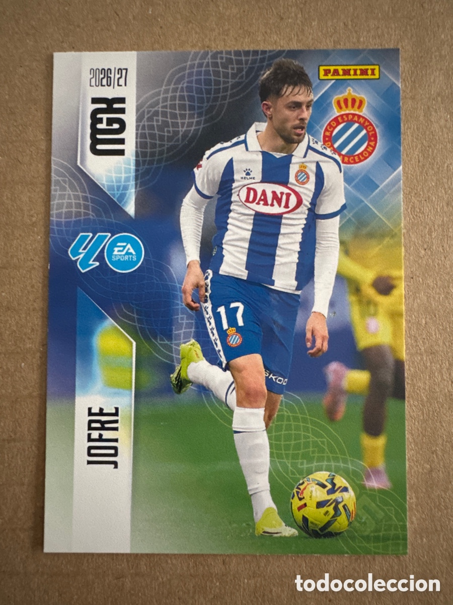 Cromos de f&uacute;tbol: # 175 Jofre Espanyol Megacracks 26 27 2026 2027