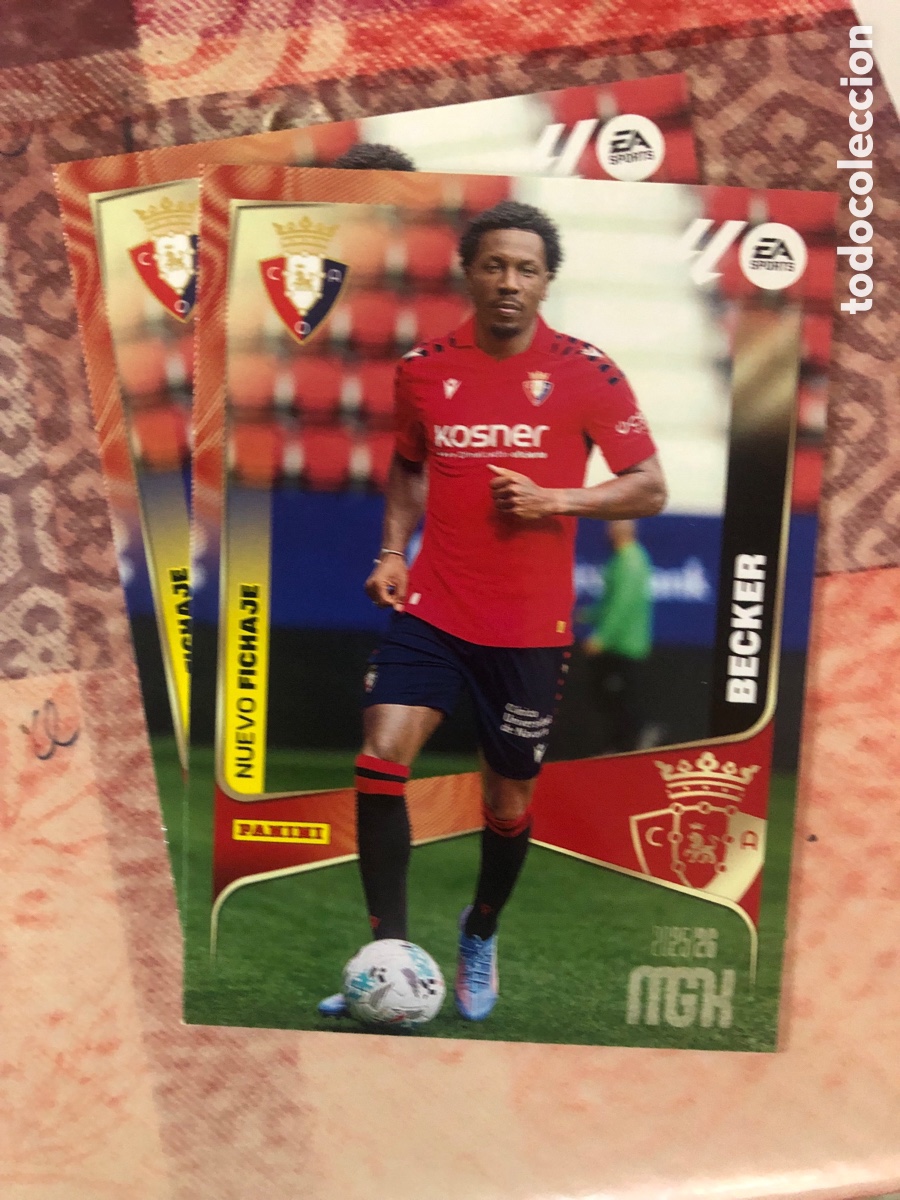 Cromos de f&uacute;tbol: 485 BECKER NUEVO FICHAJE OSASUNA MEGACRACKS 2025 2026 PANINI 25 26