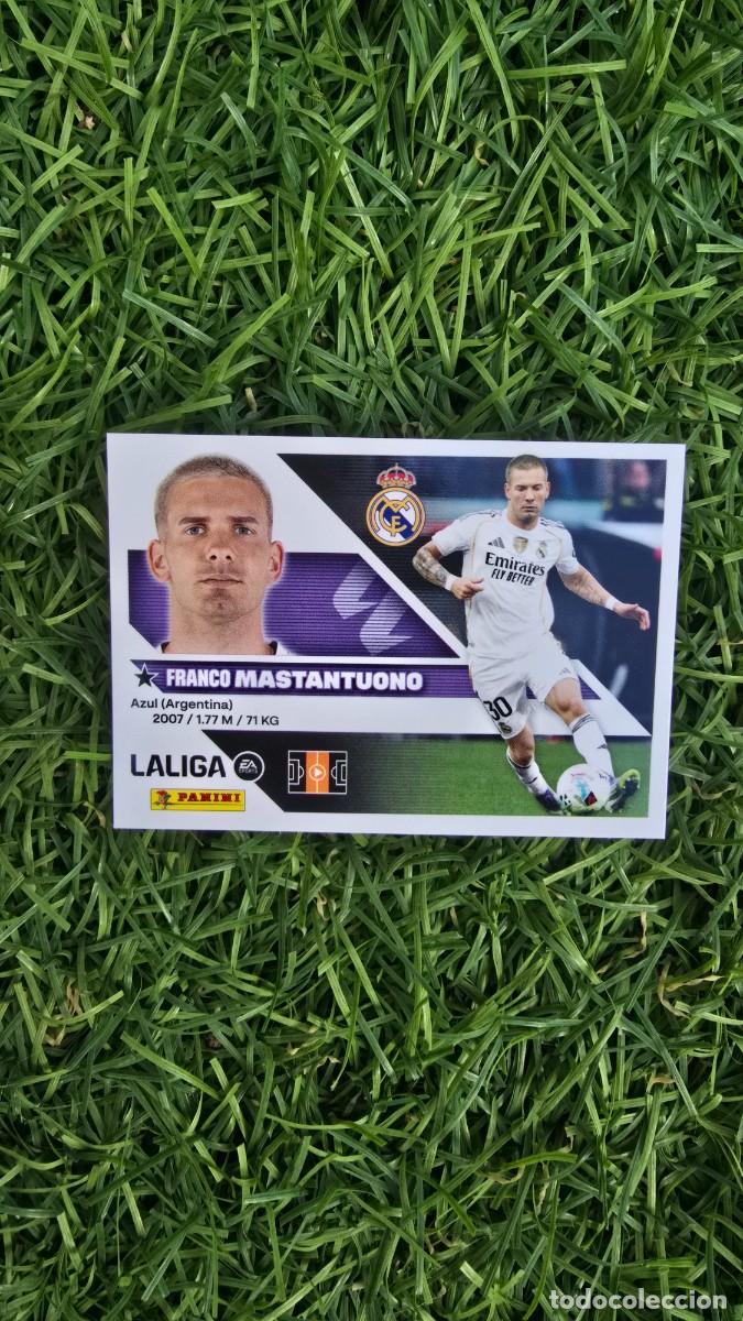 Football Stickers: MASTANTUONO 16A REAL MADRID LIGA ESTE 2026 2027 26 27 PANINI