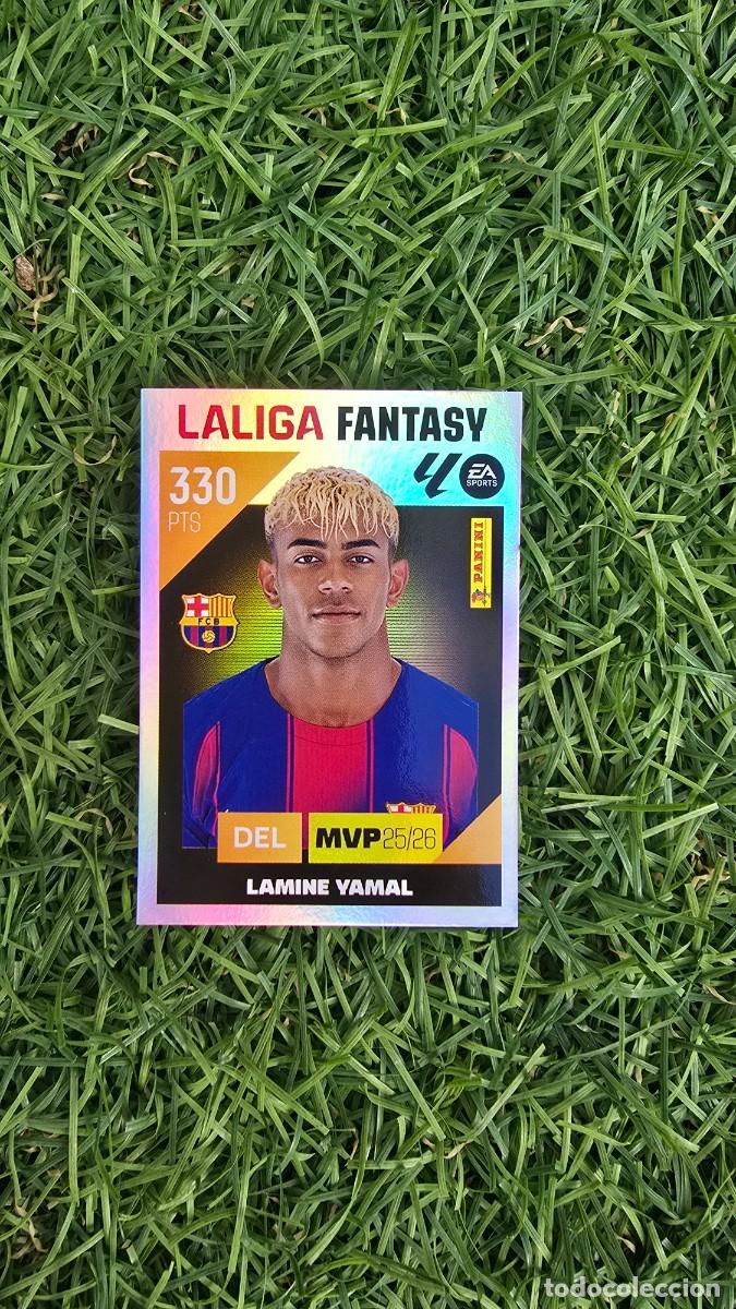Football Stickers: LAMINE YAMAL FANTASY 5 BARCELONA LIGA ESTE 2026 2027 26 27 PANINI