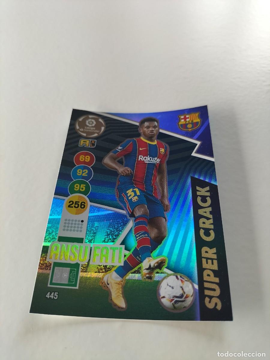 Football Stickers: 1 CROMO FICHA PANINI ADRENALYN TEMPORADA 20-21 2020-2021 F.C BARCELONA ANSUFATI 445 SUPER CRACK