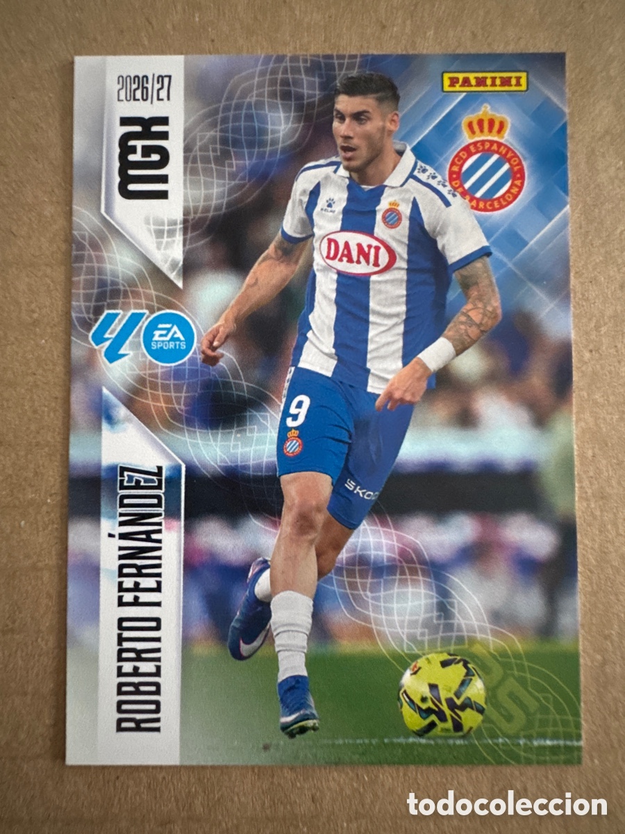 Football Stickers: # 178 Roberto Fern&aacute;ndez Espanyol Megacracks 26 27 2026 2027
