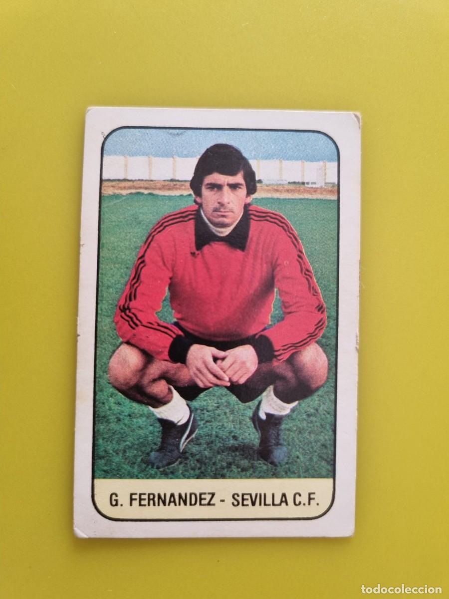 Cromos de f&uacute;tbol: LIGA ESTE 78 79 1978 1979 NUNCA PEGADO SIN PEGAR GUSTAVO FERNANDEZ SEVILLA CF AR926