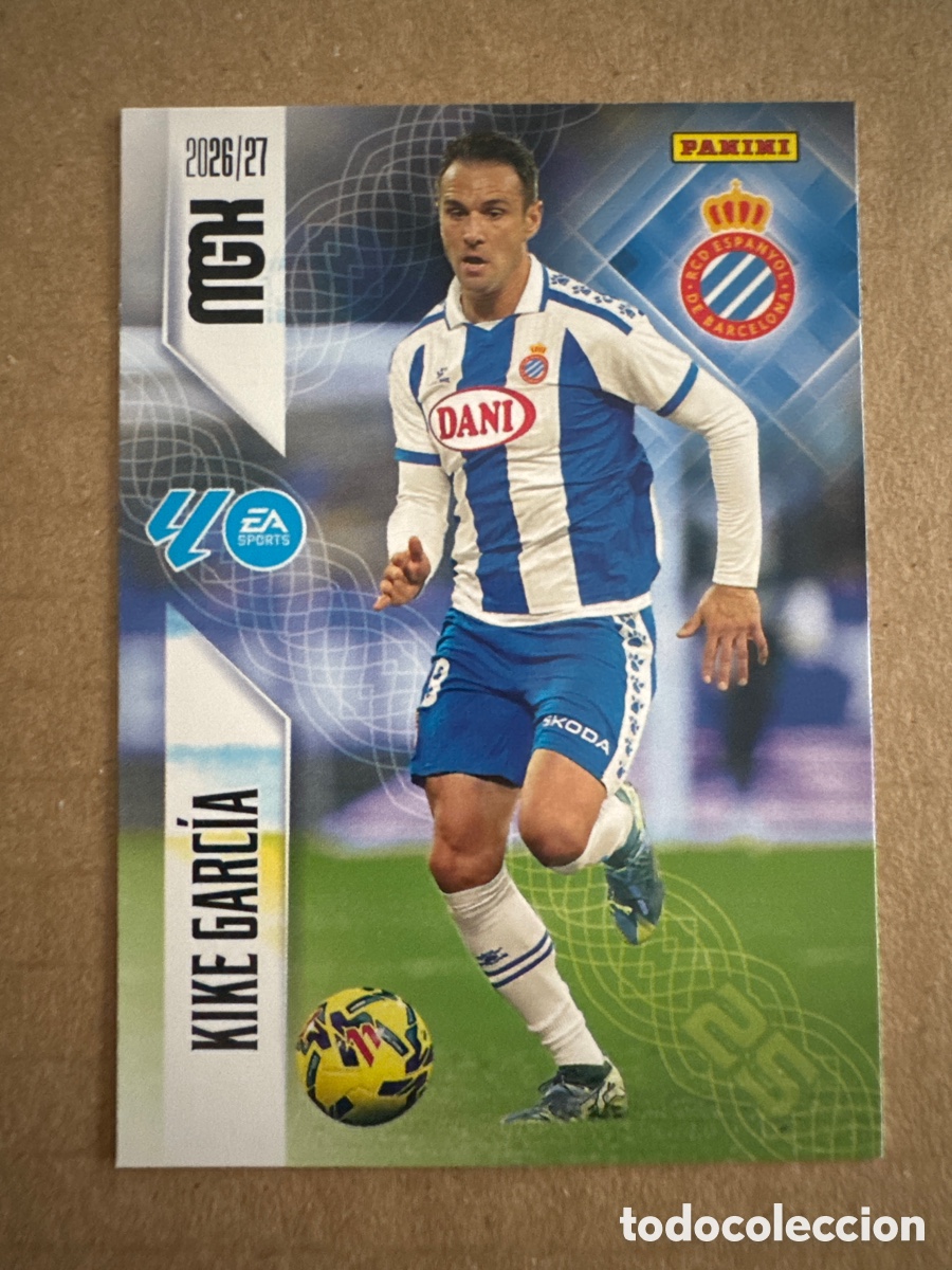 Cromos de f&uacute;tbol: # 179 Kike Garc&iacute;a Espanyol Megacracks 26 27 2026 2027