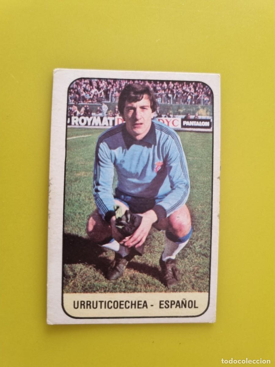 Cromos de f&uacute;tbol: LIGA ESTE 78 79 1978 1979 NUNCA PEGADO SIN PEGAR URRUTICOECHEA RCD ESPA&Ntilde;OL AR926