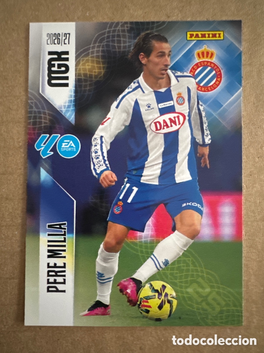 Cromos de f&uacute;tbol: # 180 Pere Milla Espanyol Megacracks 26 27 2026 2027