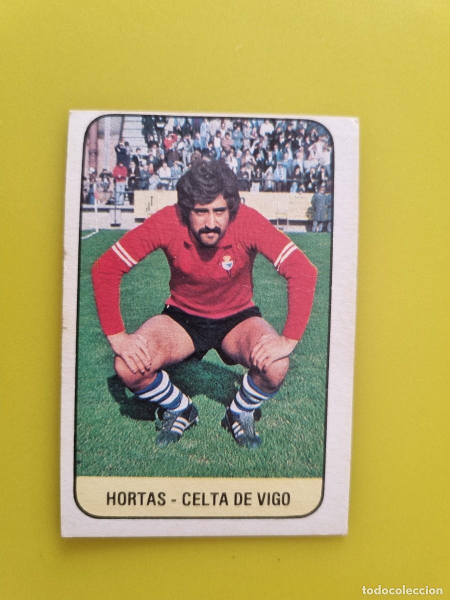 Cromos de f&uacute;tbol: LIGA ESTE 78 79 1978 1979 NUNCA PEGADO SIN PEGAR HORTAS CELTA DE VIGO AR926