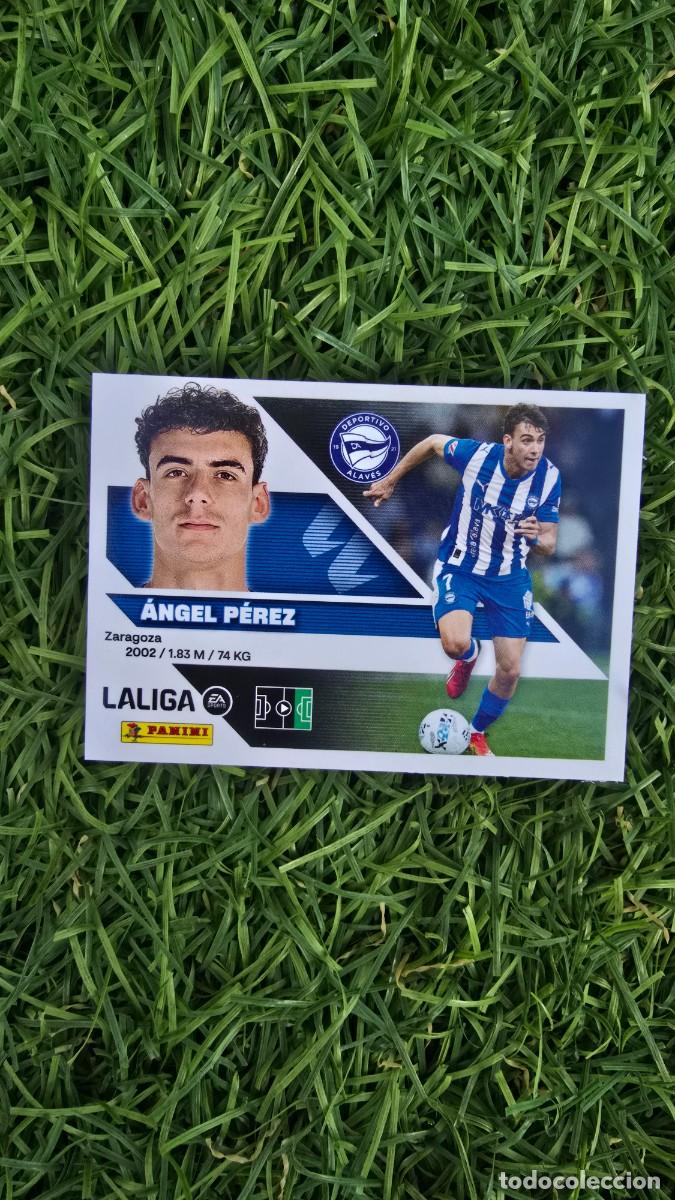 Cromos de f&uacute;tbol: ANGEL PEREZ 17 ALAVES LIGA ESTE 2026 2027 26 27 PANINI LALIGA EA SPORTS
