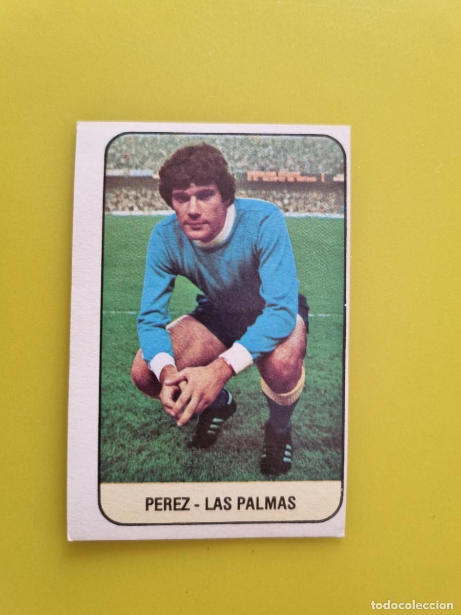 Cromos de f&uacute;tbol: LIGA ESTE 78 79 1978 1979 NUNCA PEGADO SIN PEGAR PEREZ UD LAS PALMAS AR926