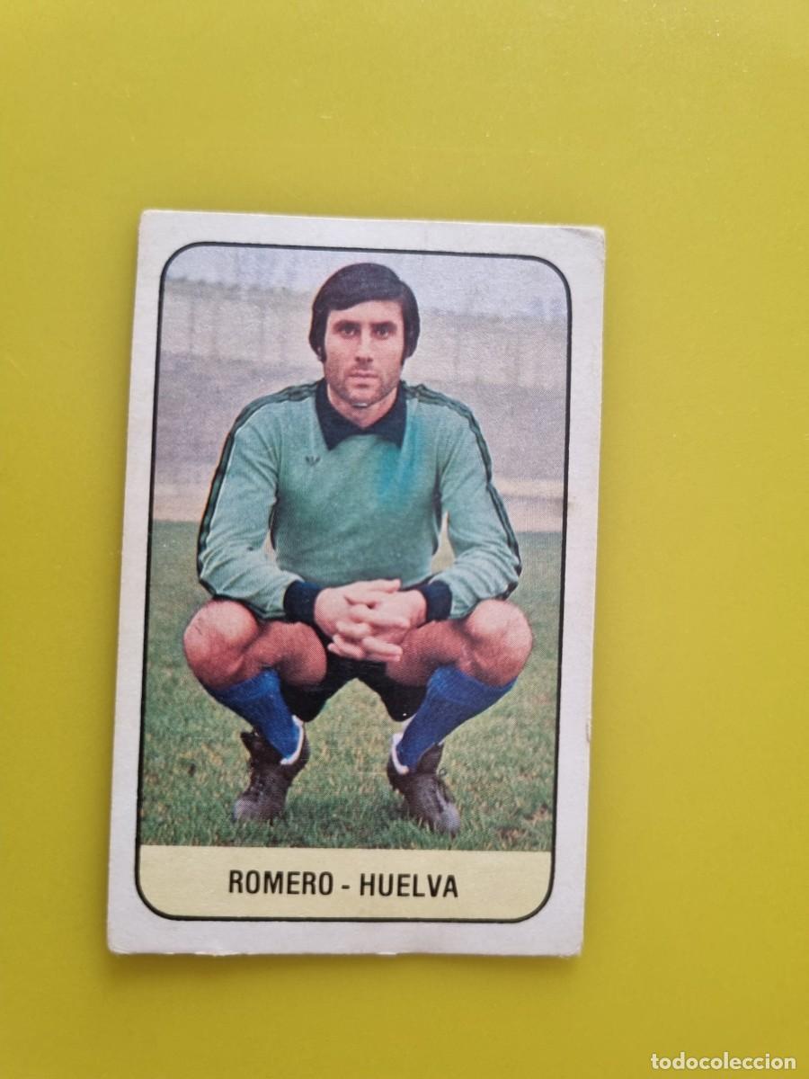 Cromos de f&uacute;tbol: LIGA ESTE 78 79 1978 1979 NUNCA PEGADO SIN PEGAR ROMERO R DE HUELVA AR926