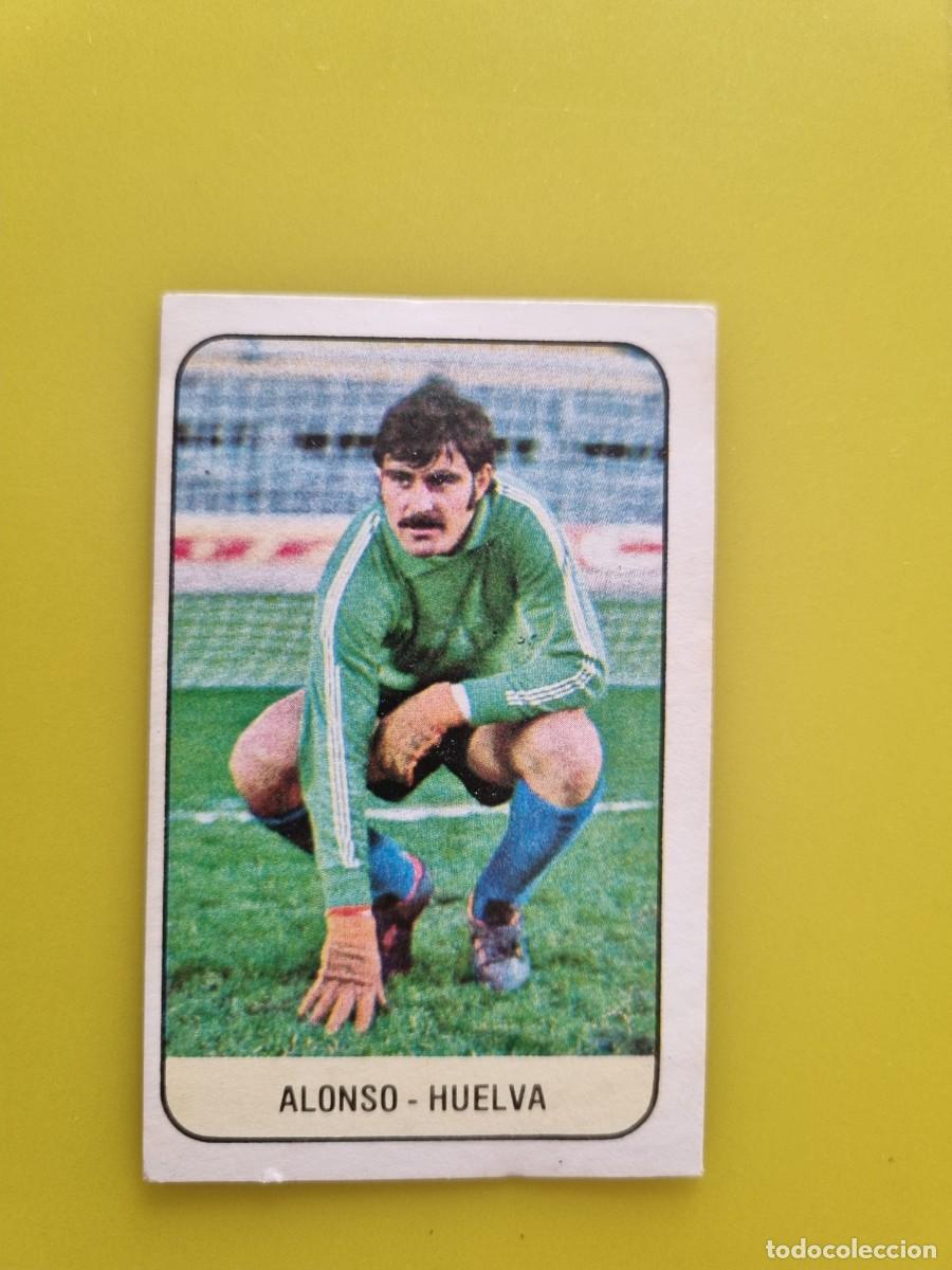 Cromos de f&uacute;tbol: LIGA ESTE 78 79 1978 1979 NUNCA PEGADO SIN PEGAR ALONSO R DE HUELVA AR926